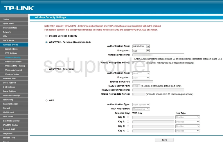 router wifi security wireless