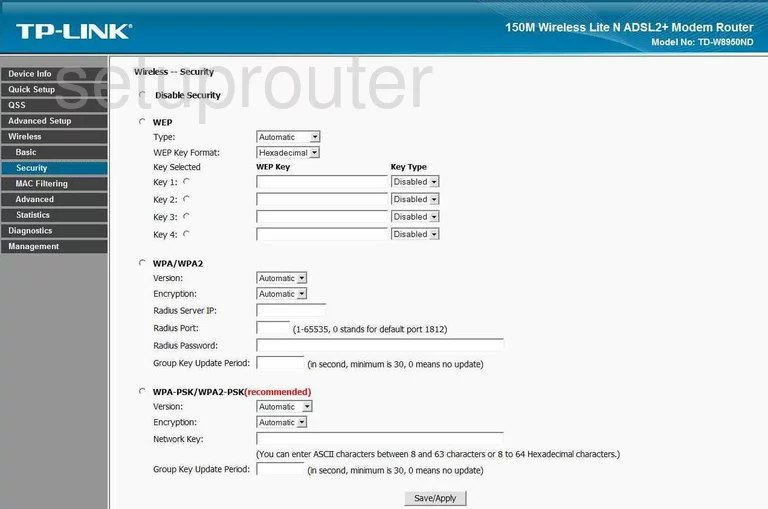 router wifi security wireless