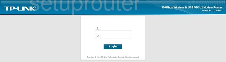 router login screen