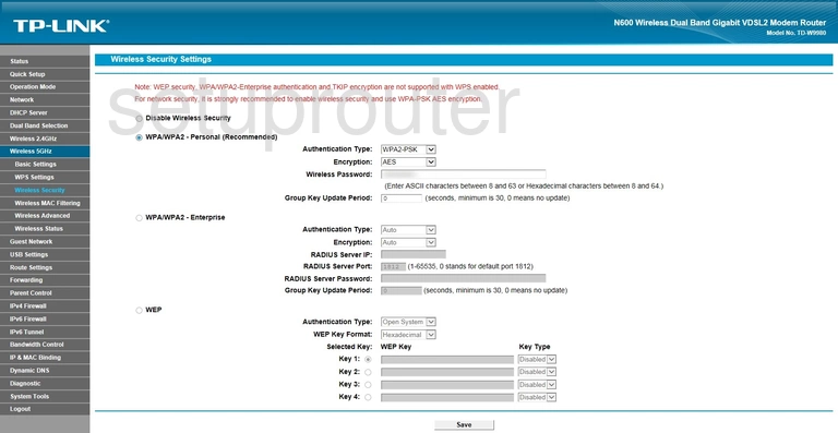 router wifi security wireless