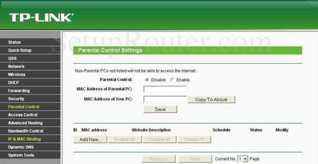 Bloquear Mac Address En Router Tp Link