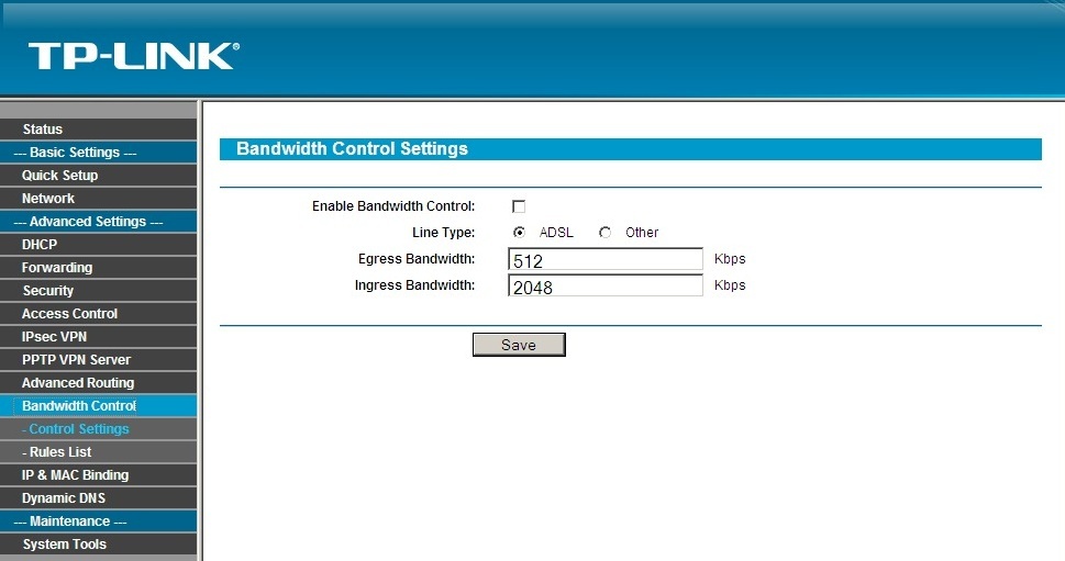 All Screenshots For The Tp-link Tl-r600vpn