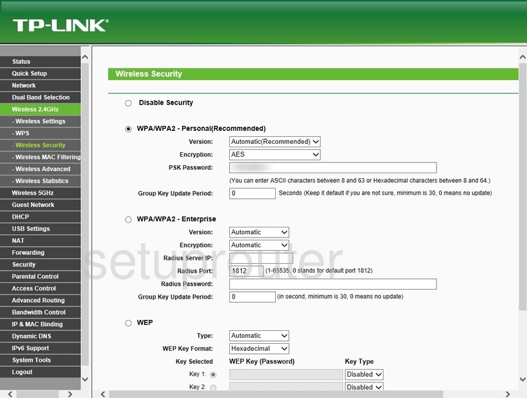 router wifi security wireless