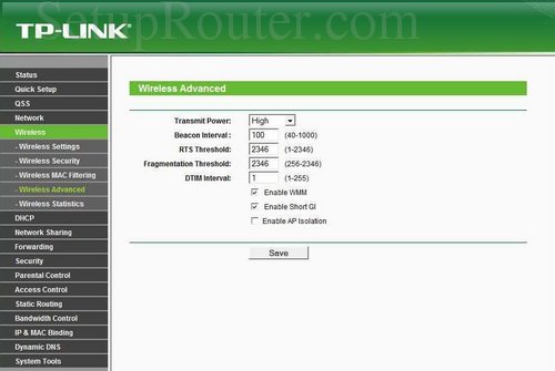 TP-Link TL-WR1043ND Screenshots