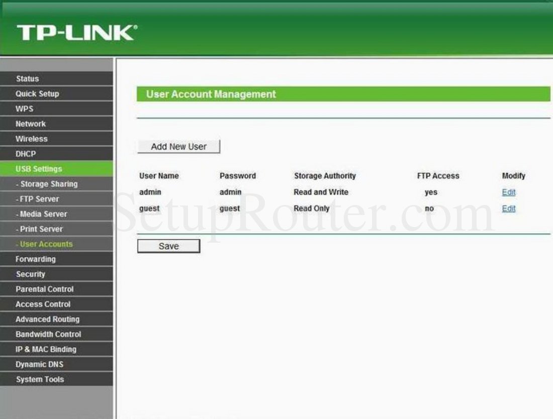 hack tp link router login