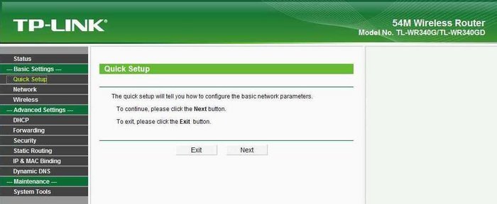 Tp link tl wr340gd настройка роутера