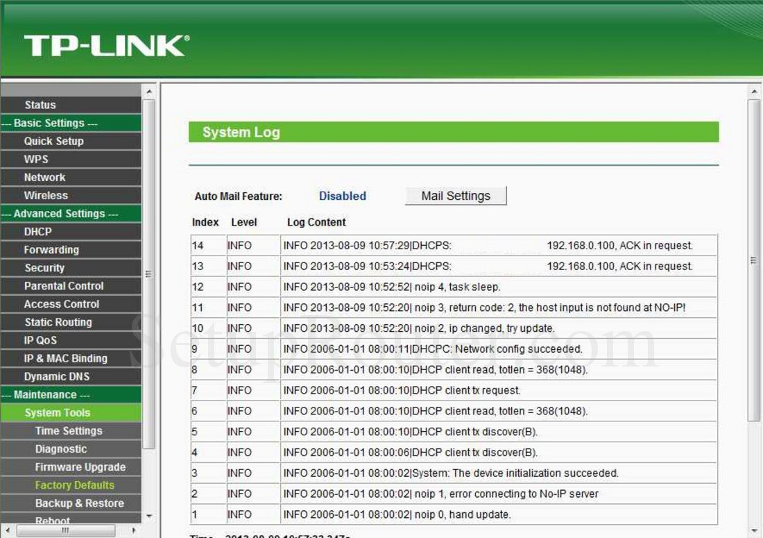 Tp link wr720n настройка роутера