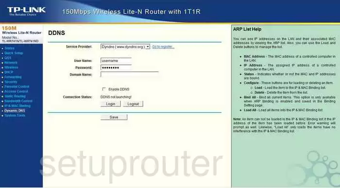 router dynamic dns domain name system