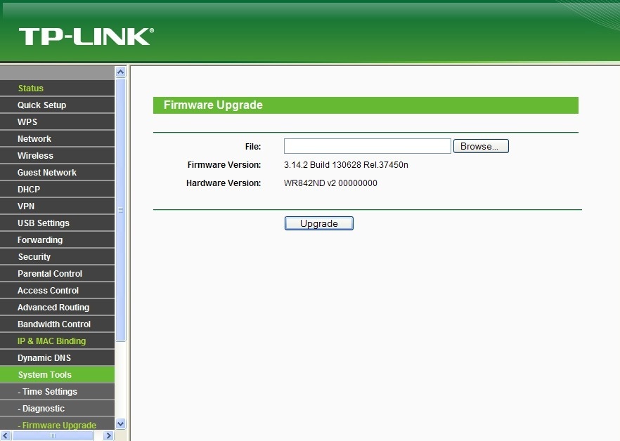 All Screenshots for the TP-Link TL-WR842ND