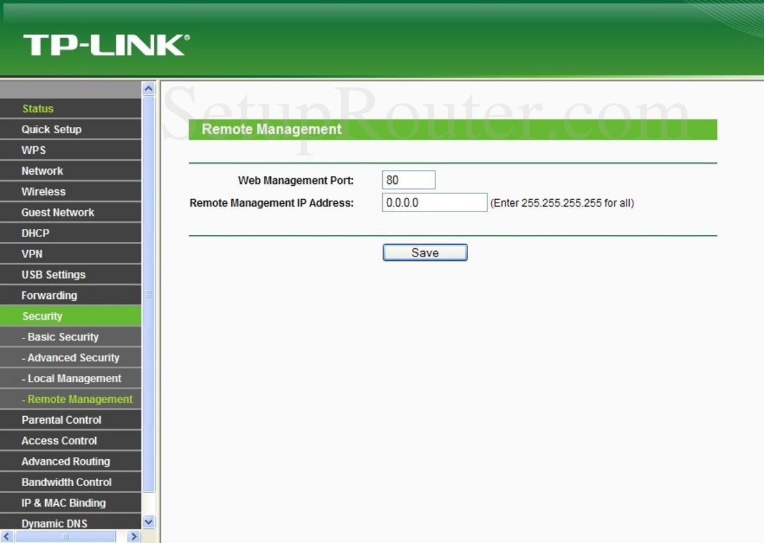 Tp Link Router Remote Access , How to Access your Wi-Fi Router’s ...