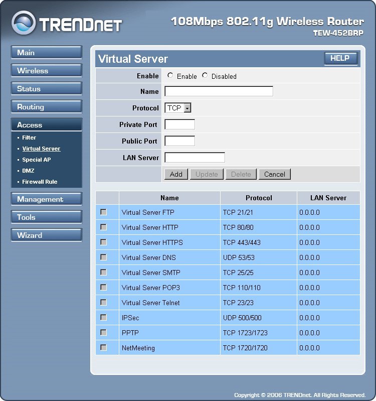 Trendnet tew 452brp настройка роутера