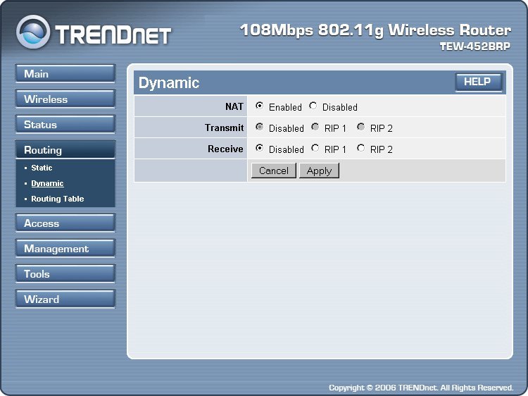 Trendnet tew 452brp настройка роутера