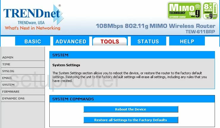 router status mac address internet IP