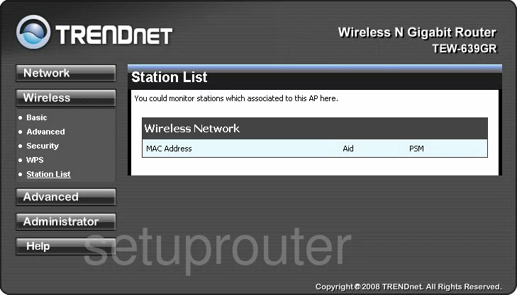 router wifi status