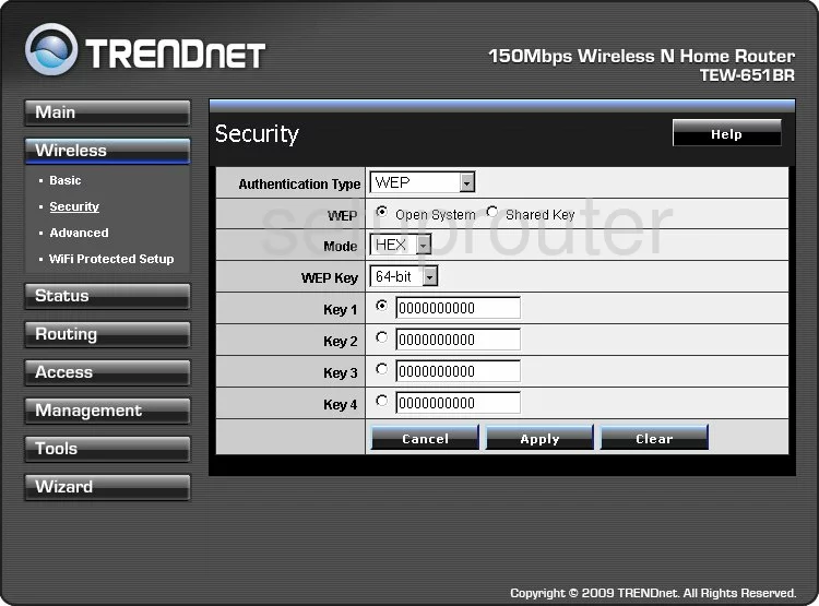 router wifi security wireless