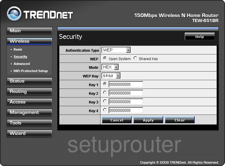 router wifi security wireless