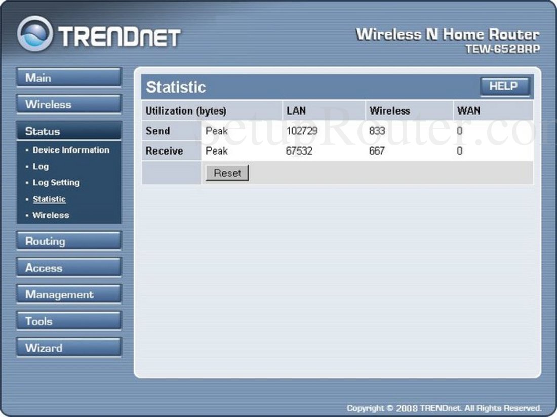 Настройка роутера trendnet tew 652brp