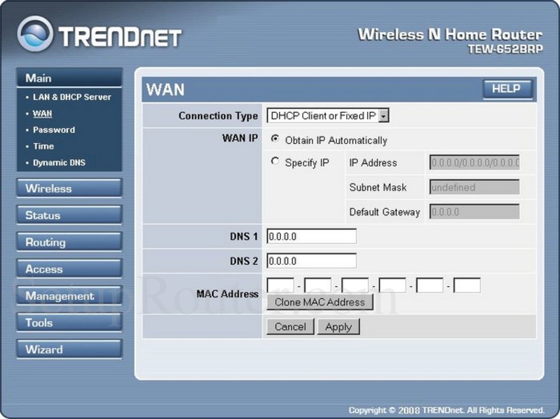 Настройка роутера trendnet tew 652brp как репитер