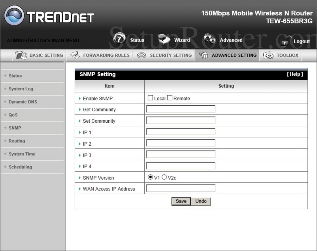 Настройка роутера trendnet tew 655br3g