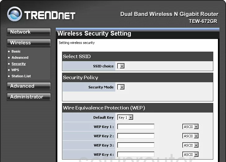 router wifi security wireless