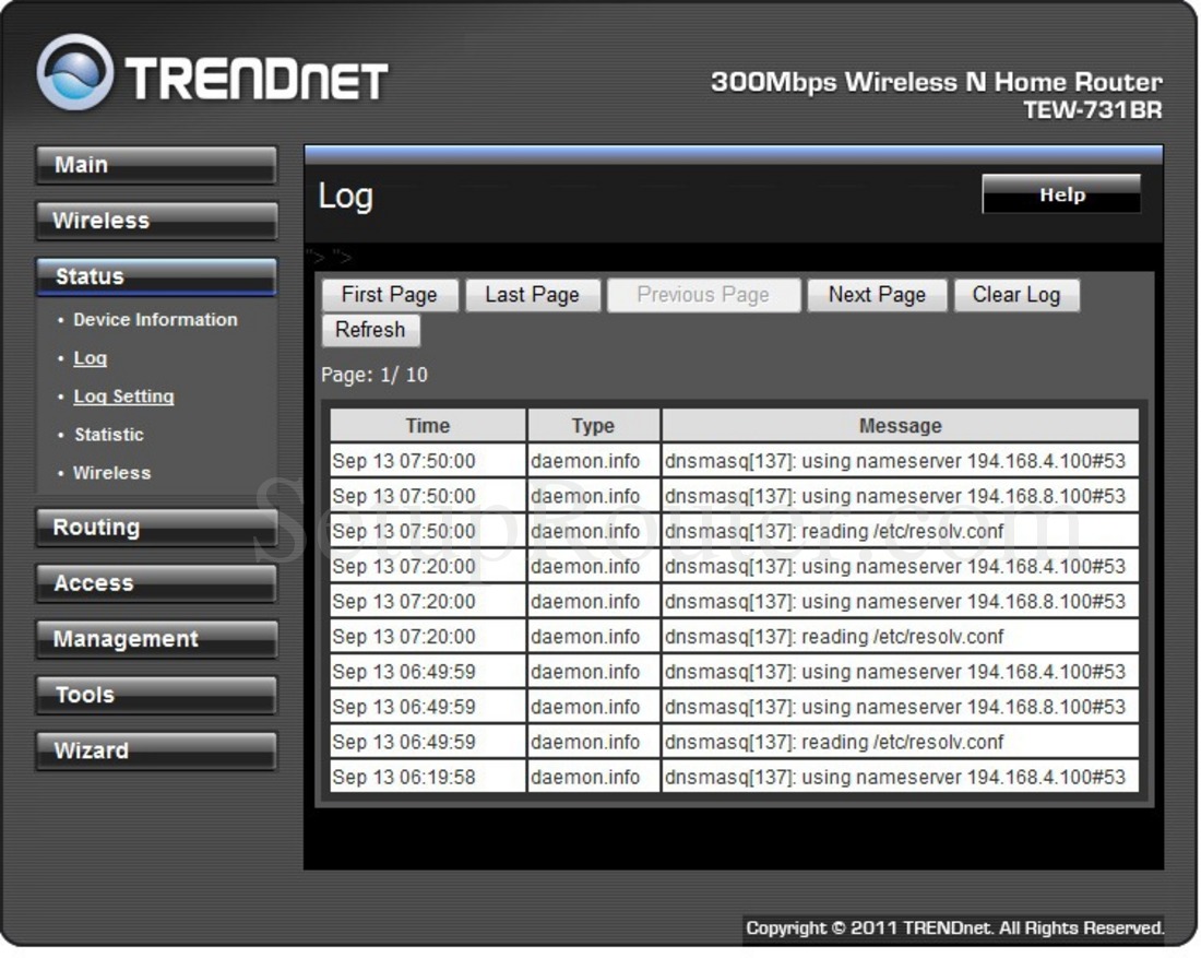 Настройка роутера trendnet tew 731br