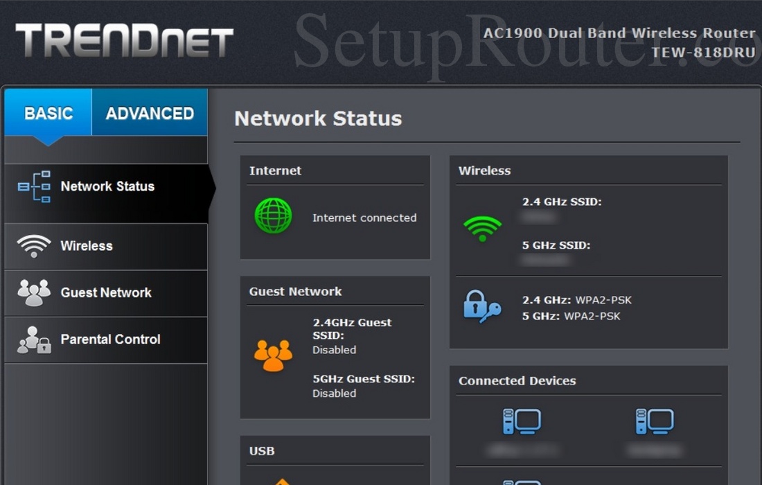 TEW818DRU Screenshot NetworkMap