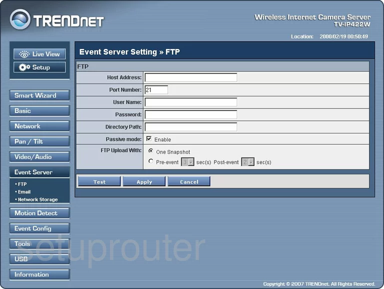 router ftp server