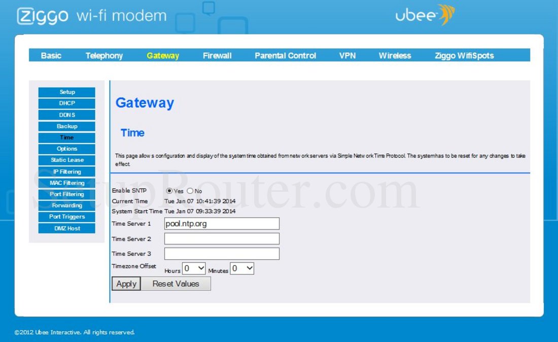 Ubee router configuration satloxa