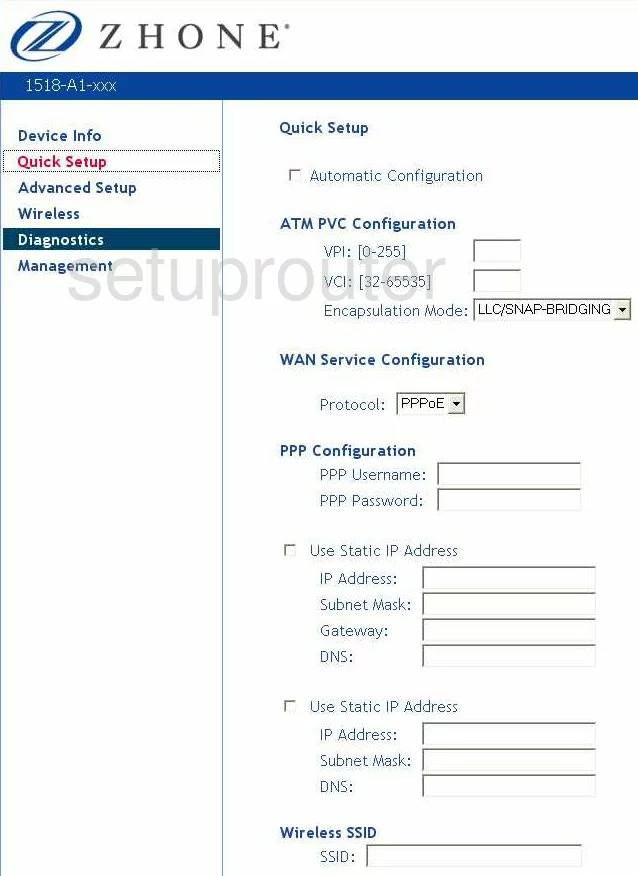 router setup