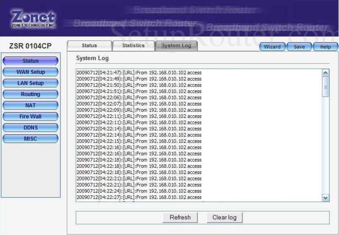 Zsr0104cp Router Ip Address