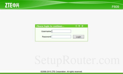 Default Password Zte F609 / Cara Mudah Reset Manual Router Zte F660 F609 Indihome Menggunakan Smartphone Youtube