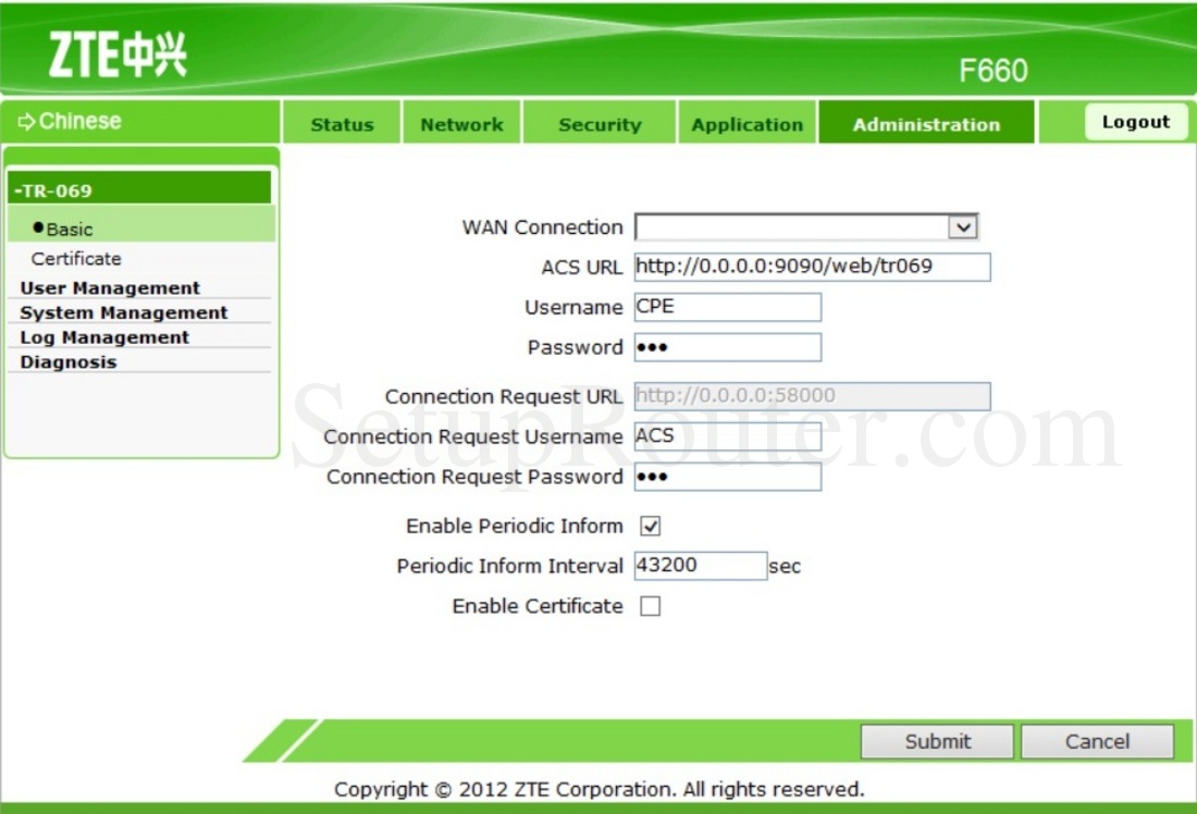 Zte f660 настройка iptv