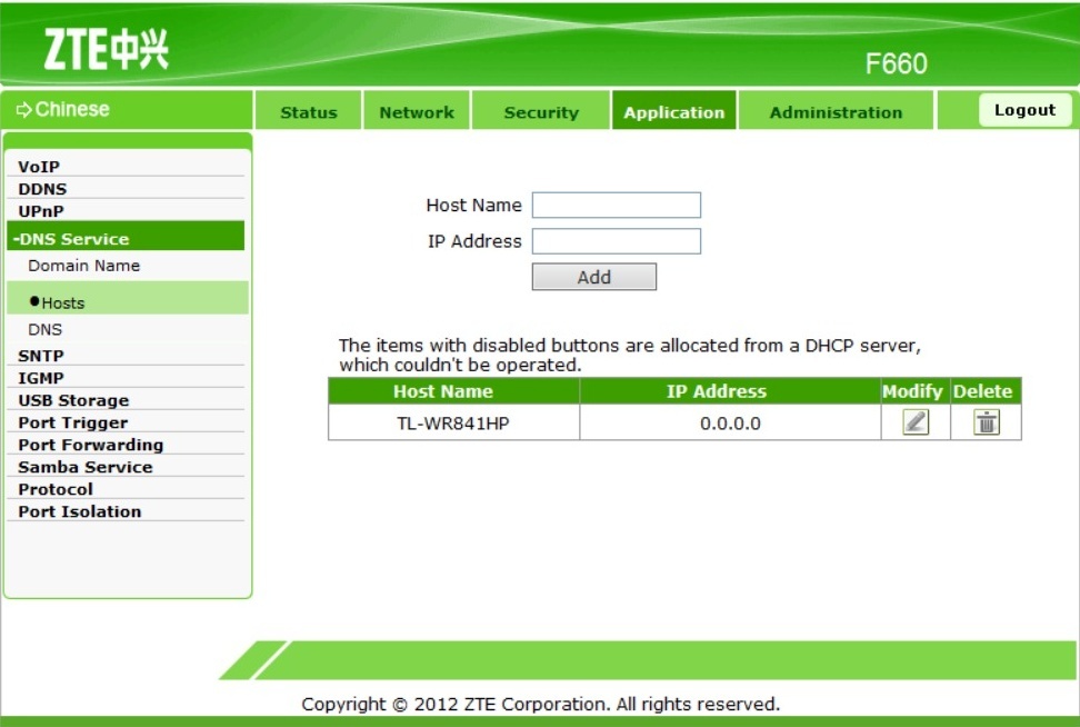 Настройка dns в роутере zte