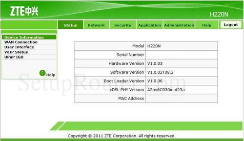 zxhn h108n v2.3 firmware