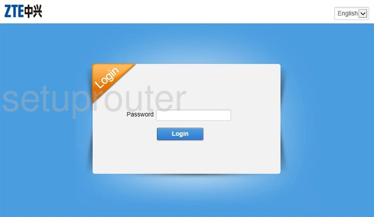 router login screen