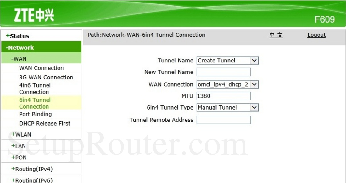 Zte User Interface Password For Zxhn F609 : ZTE ZXHN H108N User Interface WLAN Router Screenshot ...