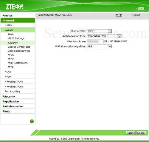 Password Router Zte Zxhn F609 : Cara Mengetahui Password Admin Zte F609 F660 Indihome Berubah ...