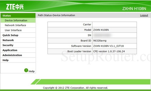 Setup Wifi On The Zte Zxhn H108n