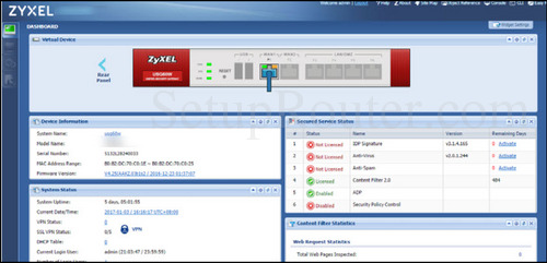 Zywall 110 настройка 2 провайдера