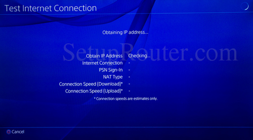 ps4 manual network settings